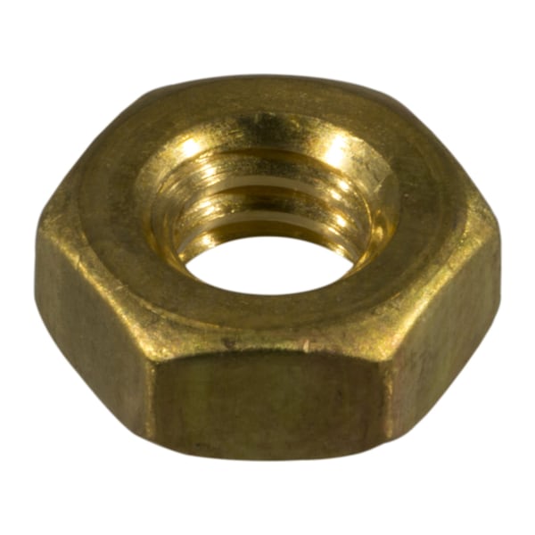 Midwest Fastener Machine Screw Nut, 1/4"-20, Brass, 36 PK 61584 - main